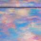 Preview: Viskose Druck Aquarell Pastell
